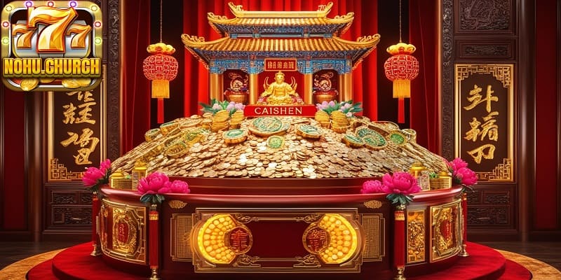 Nổ hũ Thần Tài rinh quà ngập tràn trong từng vòng quay